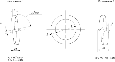 Схема стандарта ГОСТ 6402-70 (чертеж)